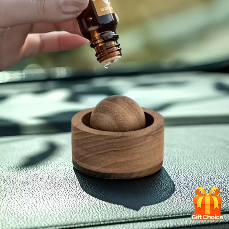 Home Fragrance Wholesale - Difusor de aroma de madera giratorio