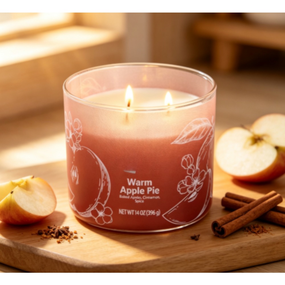 Home Fragrance Jar - Vela Aromática con Aroma a Pastel