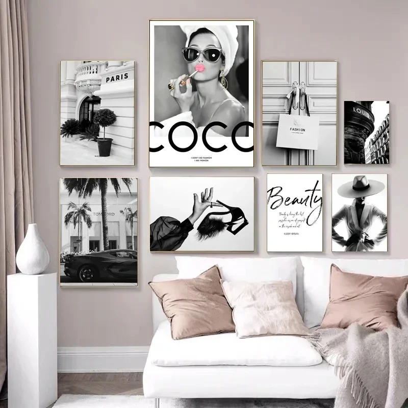 Home Fragrance Room Spray - Póster de Super coche con Perfume