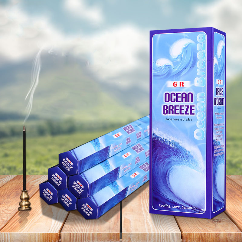Home Fragrance Ocean Breeze - Incenso de la India, palo de
