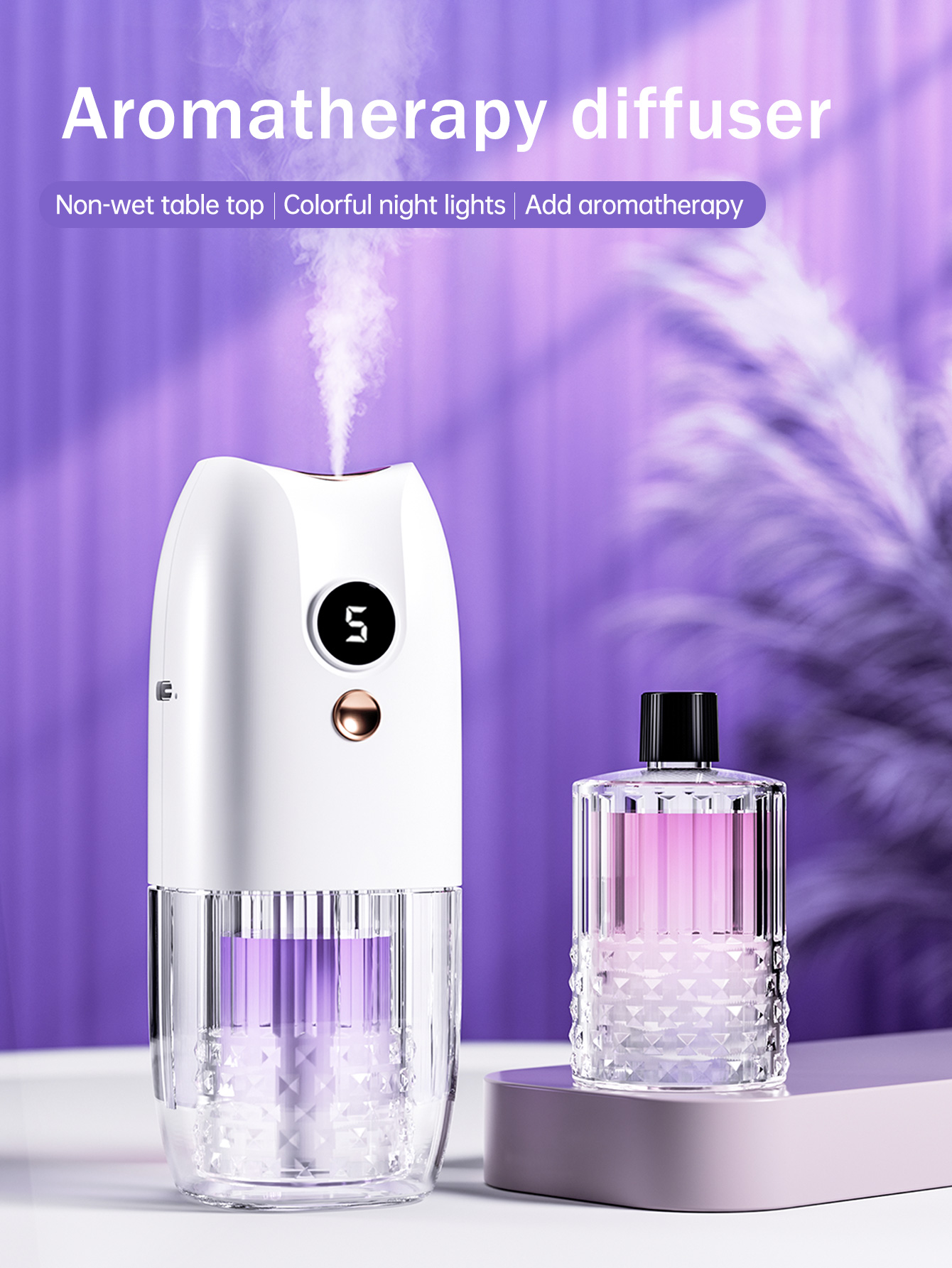 Difusor de aroma portátil reca - Home Fragrance Flowers reseña y precio