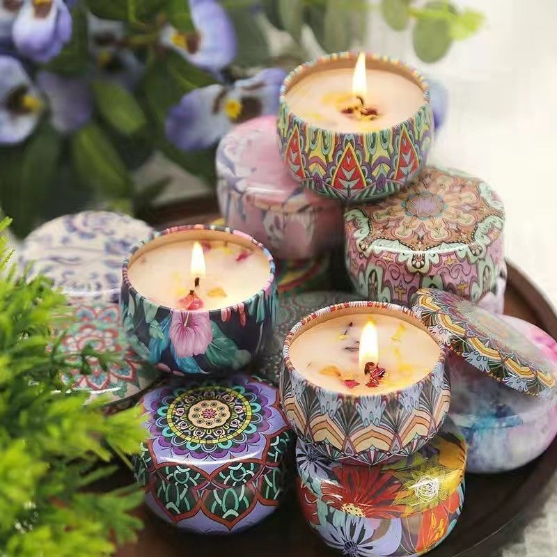 Velas Vintage de cera de soja, - Home Fragrance Jar reseña y precio