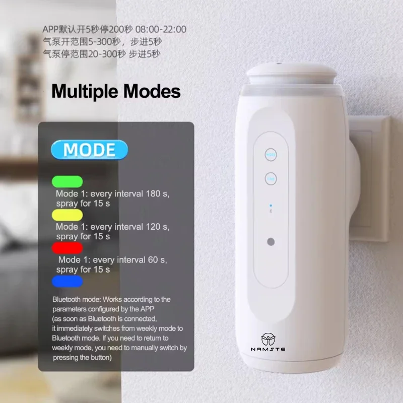 Difusor inteligente portátil N - Home Fragrance Flowers reseña y precio