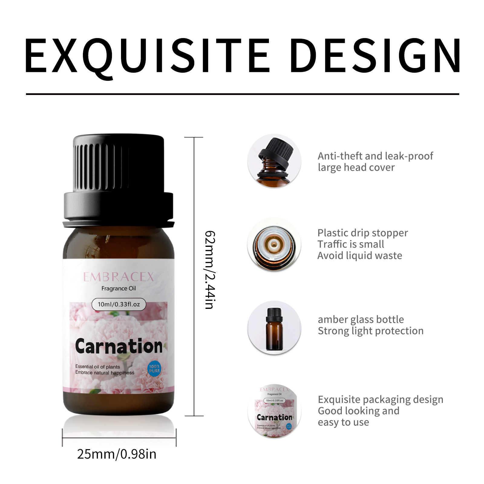 Aceite Esencial de Clavel de 1 - Home Fragrance Gift reseña y precio
