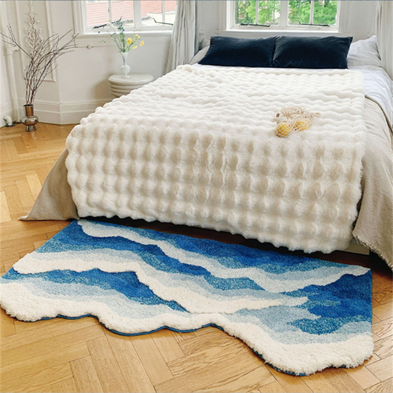 Alfombra de Felpa Suave con Di - Home Fragrance Ocean Breeze reseña y precio