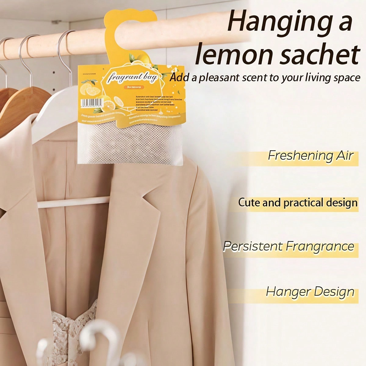 Saquitos colgantes con aroma a - Home Fragrance Flowers reseña y precio