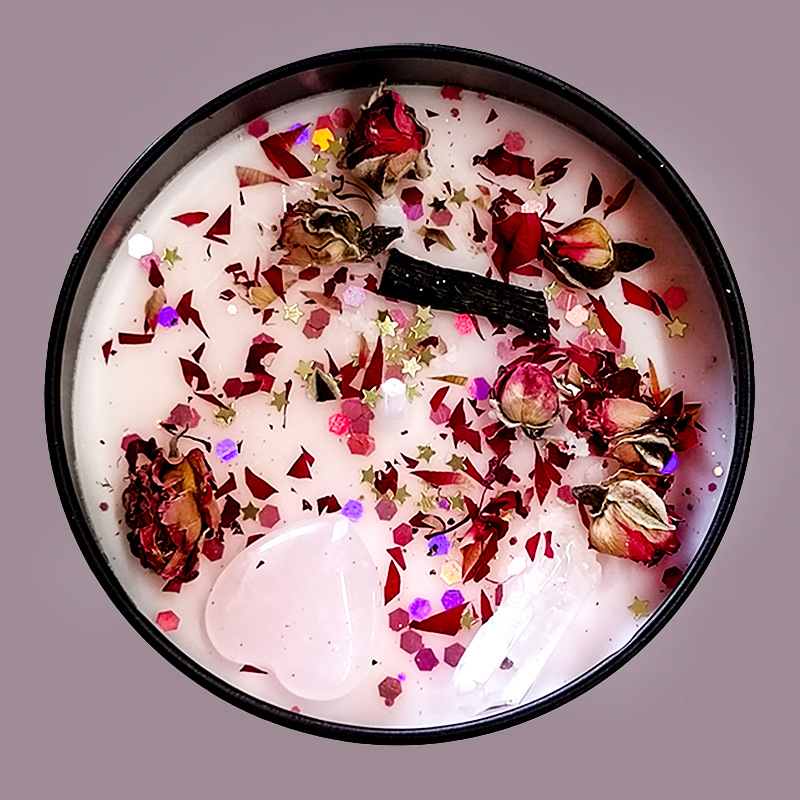 Lata de hierro de cristal hech - Home Fragrance Jar reseña y precio